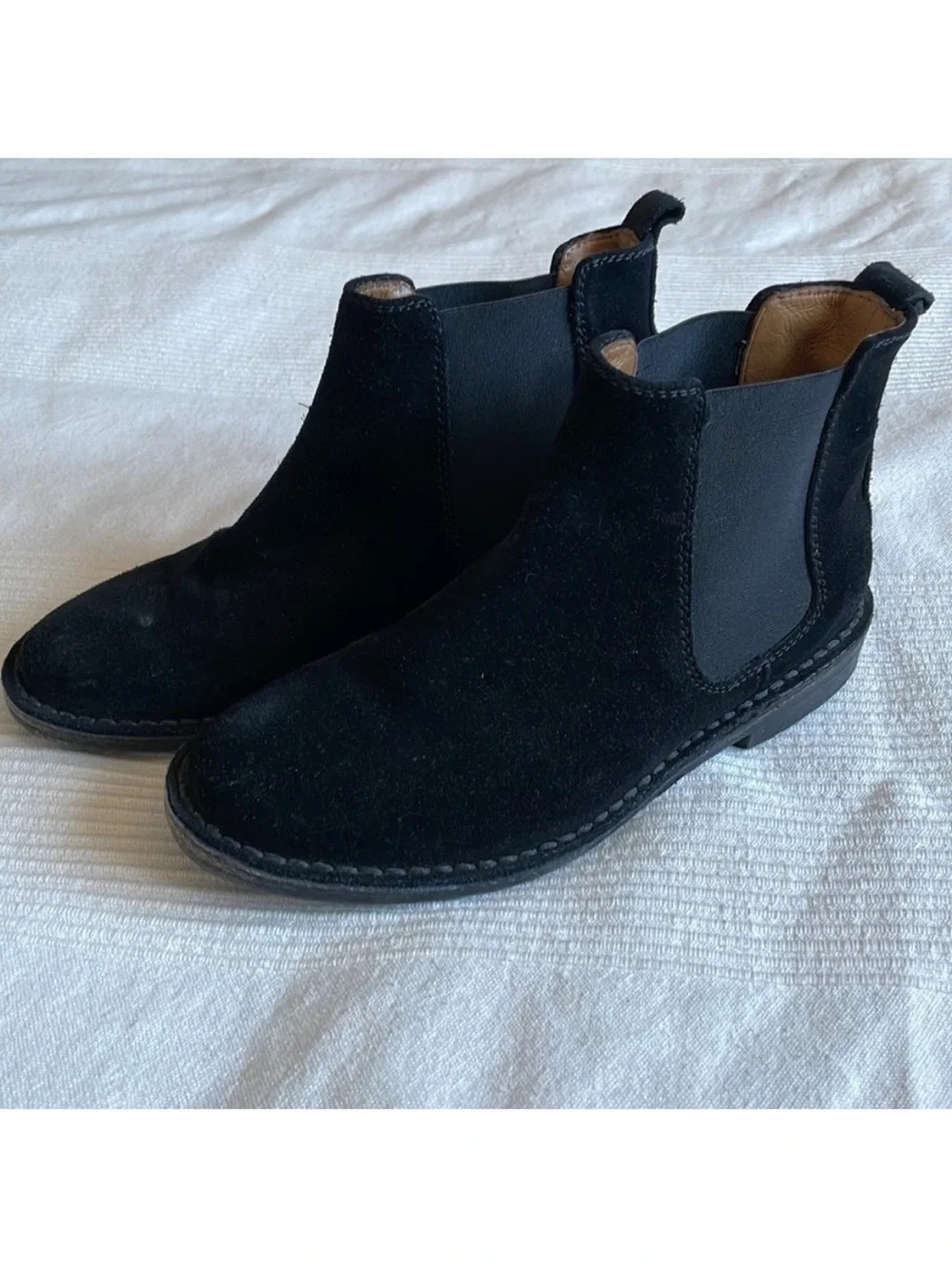 Roots Riverside Suede Chelsea Ankle Boots 40